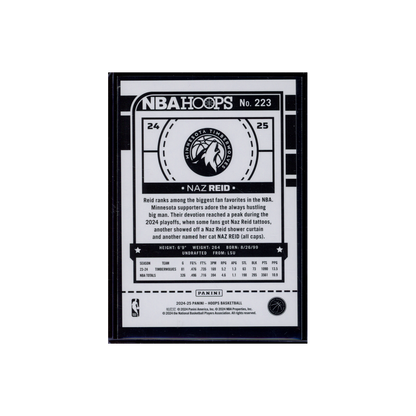 Naz Reid 2024-25 Panini Hoops Basketball /199