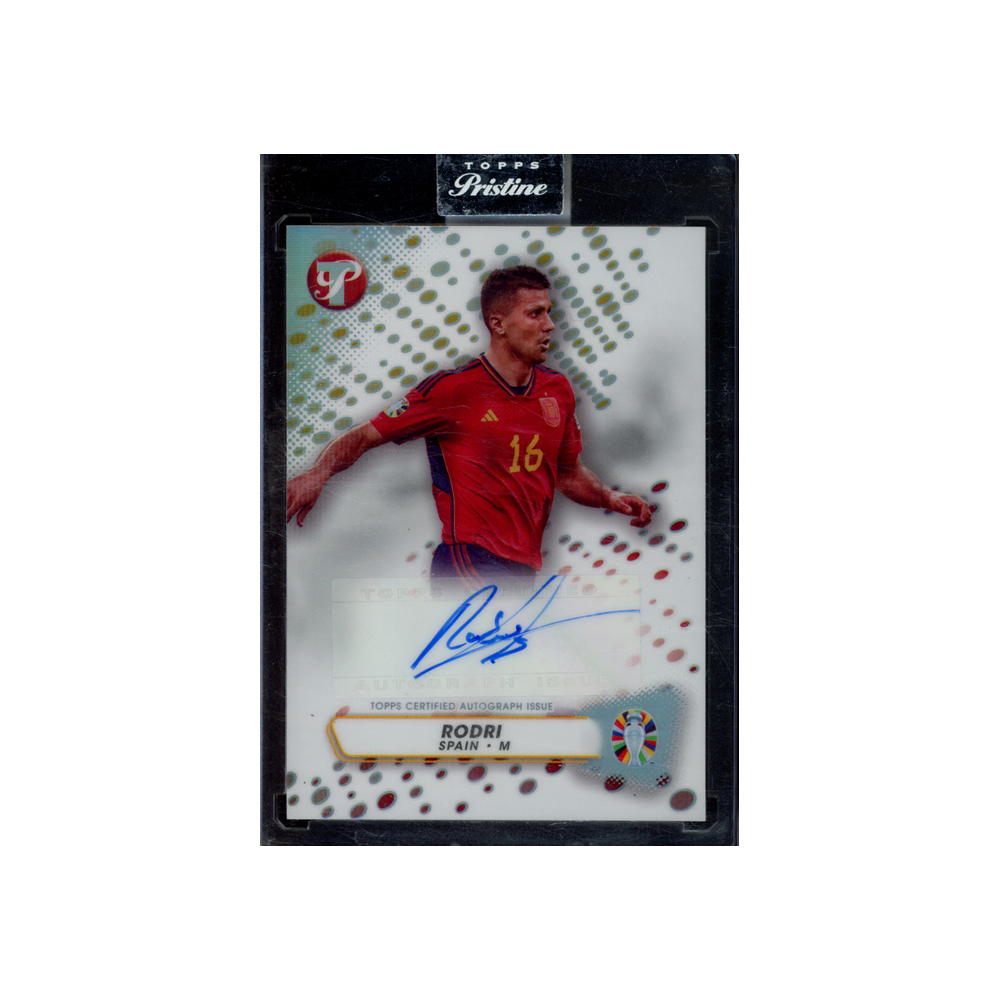 Rodri 2023 Topps Pristine Auto