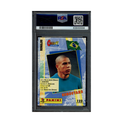 Ronaldo 1996 Panini Calcio 97 PSA 8