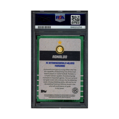 Ronaldo 2022 Topps Lost Rookie Cards Green /25 PSA 10