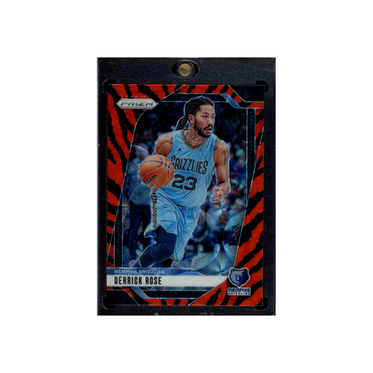 Derrick Rose 2024-25 Panini Prizm Basketball Tiger Prizm