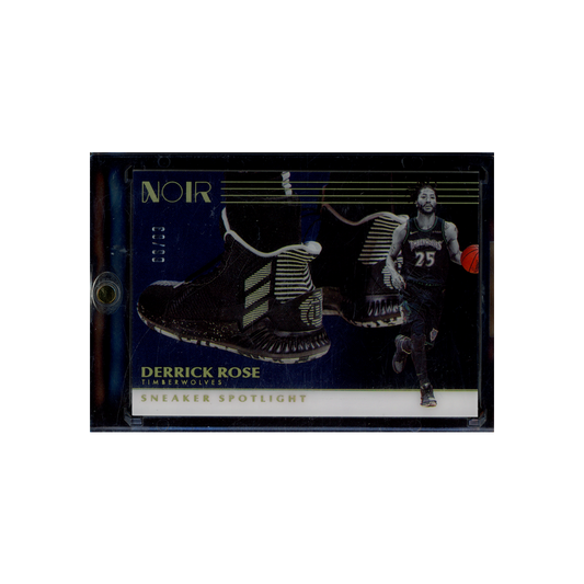Derrick Rose 2019-20 Panini Noir Basketball Sneaker Spotlight /99