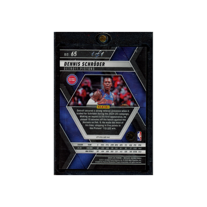 Dennis Schröder 2024-25 Panini Mosaic Basketball Nebula 1/1
