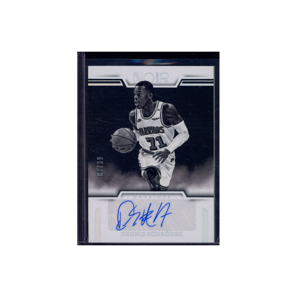 Dennis Schröder 2024-25 Panini Noir Basketball Auto /99