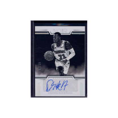 Dennis Schröder 2024-25 Panini Noir Basketball Auto /99