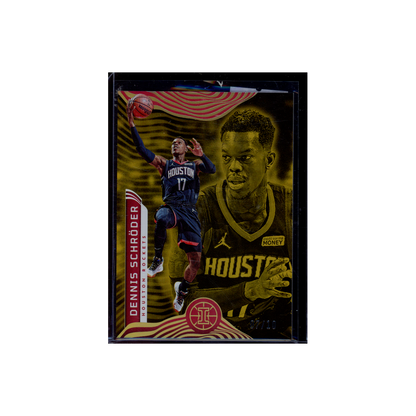 Dennis Schröder 2021-22 Panini Illusions Basketball Gold /10