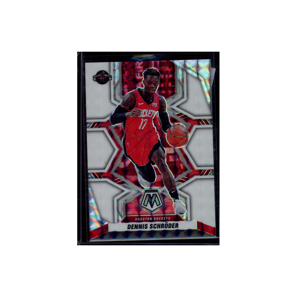 Dennis Schröder 2021-22 Panini Mosaic Basketball White /25