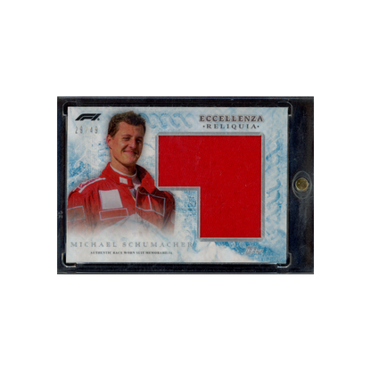 Michael Schumacher 2024 Topps Eccellenza Reliquia Patch /49
