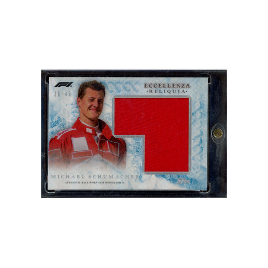 Michael Schumacher 2024 Topps Eccellenza Reliquia Patch /49