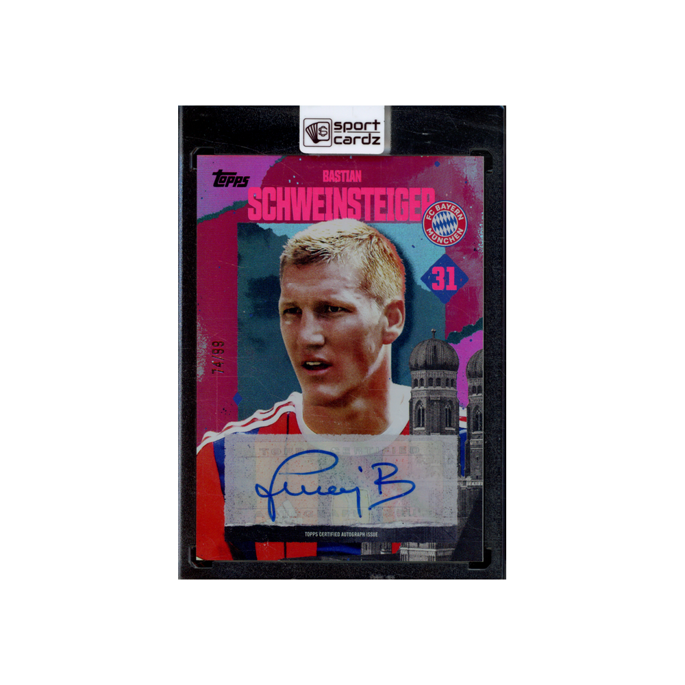 Bastian Schweinsteiger 2025 Topps FCB Team Set Bavarian Gents Auto /99