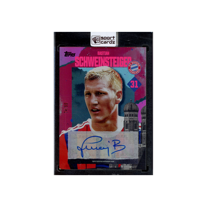 Bastian Schweinsteiger 2025 Topps FCB Team Set Bavarian Gents Auto /99