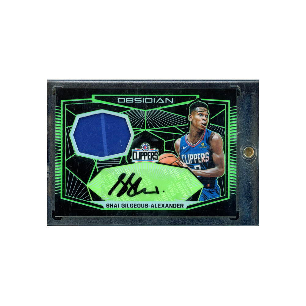 Shai Gilgeous-Alexander 2018-19 Panini Obsidian Basketball RPA /25