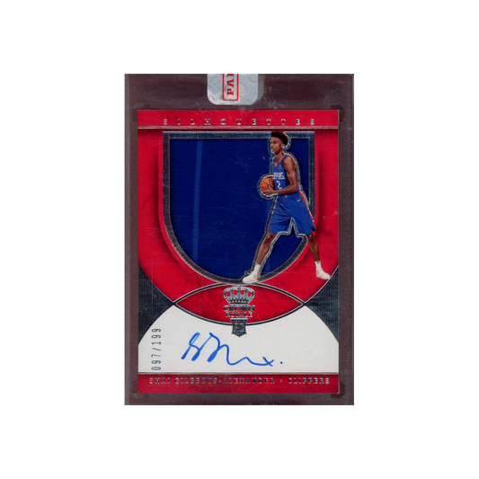 Shai Gilgeous-Alexander 2018-19 Panini Crown Royale Basketball Silhouettes RPA /199