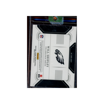 Will Shipley 2024 Panini National Treasures Football RPA /25