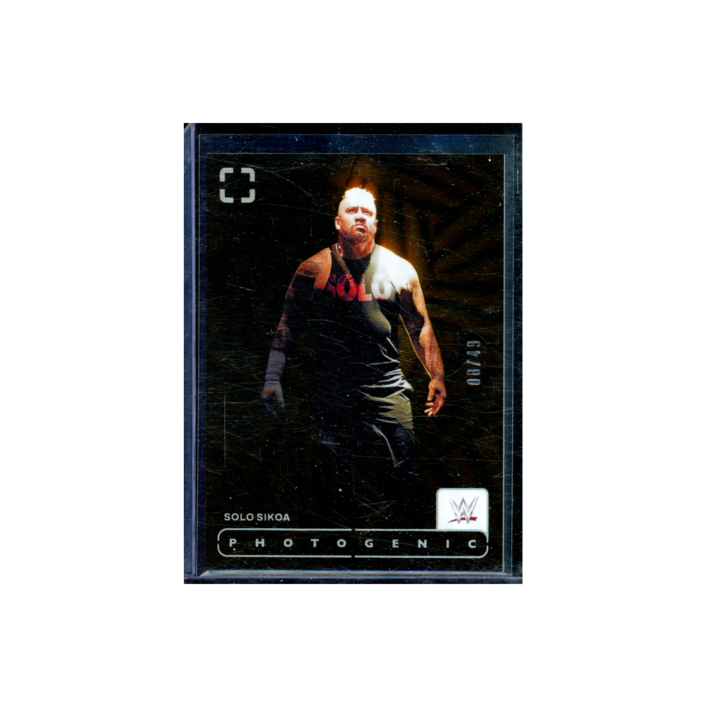 Solo Sikoa 2024 Panini Photogenic WWE Wedges /49