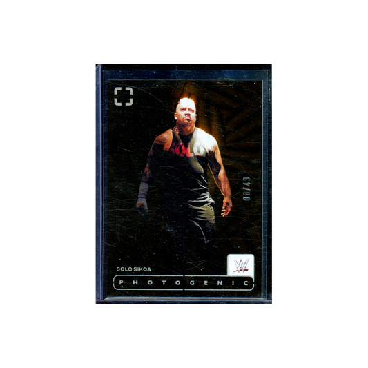 Solo Sikoa 2024 Panini Photogenic WWE Wedges /49