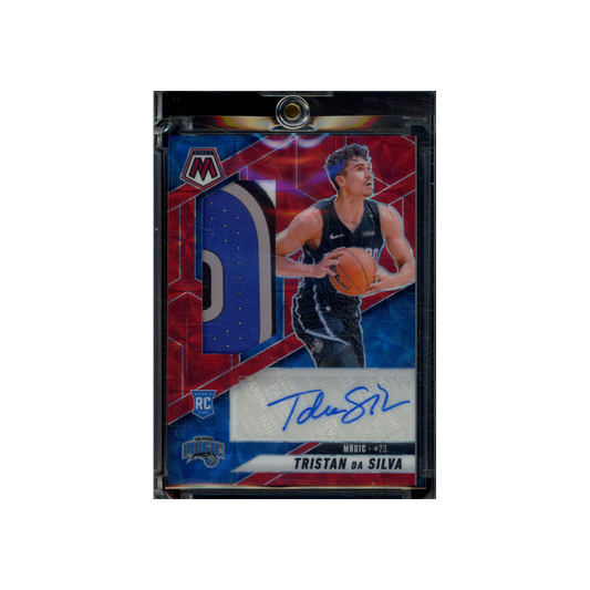 Tristan Da Silva 2024-25 Panini Mosaic Basketball RPA Red Choice
