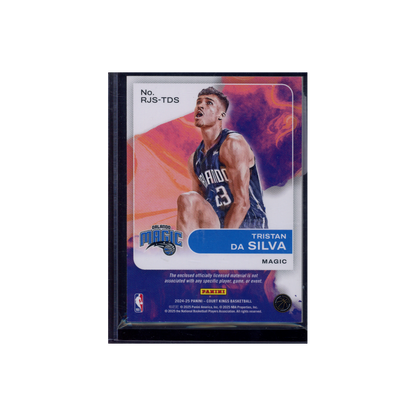 Tristan Da Silva 2024-25 Panini Court Kings Basketball Rookie Swatches