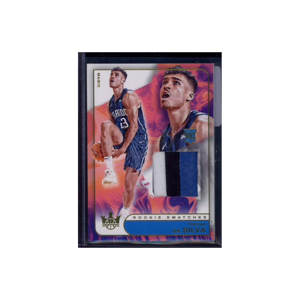 Tristan Da Silva 2024-25 Panini Court Kings Basketball Rookie Swatches