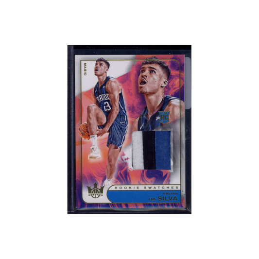 Tristan Da Silva 2024-25 Panini Court Kings Basketball Rookie Swatches