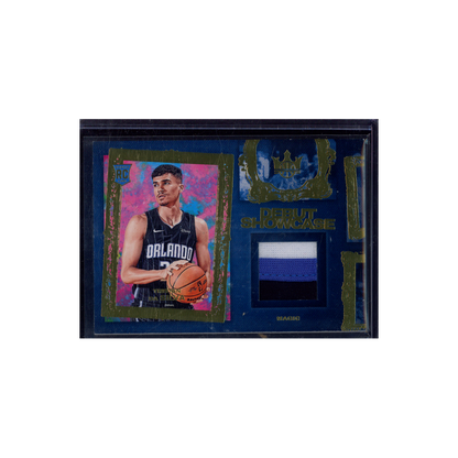 Tristan Da Silva 2024-25 Panini Court Kings Basketball Rookie Swatches