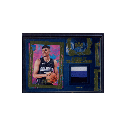 Tristan Da Silva 2024-25 Panini Court Kings Basketball Rookie Swatches