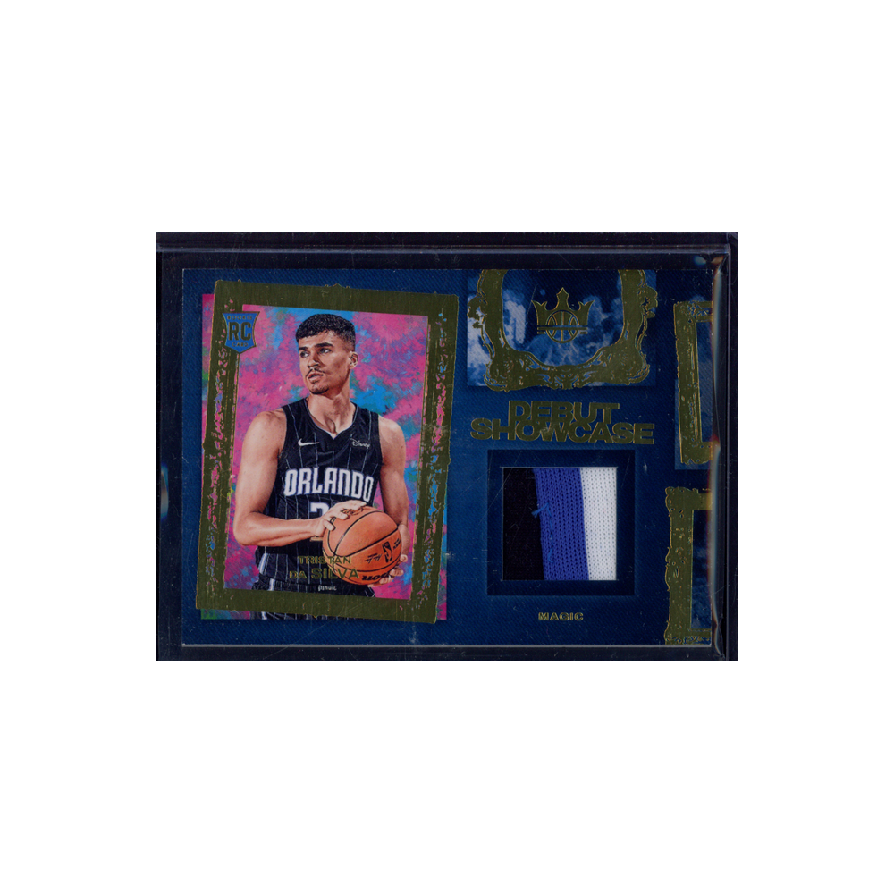 Tristan Da Silva 2024-25 Panini Court Kings Basketball Rookie Swatches