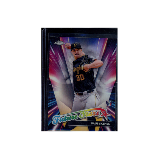 Paul Skenes 2024 Topps Chrome Future Stars Refractor Rookie