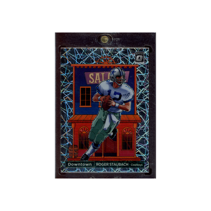 Roger Staubach 2022 Panini Donruss Optic Football Downtown
