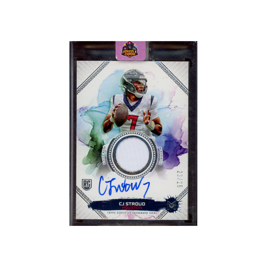 CJ Stroud 2024 Topps Motif Football RPA /25