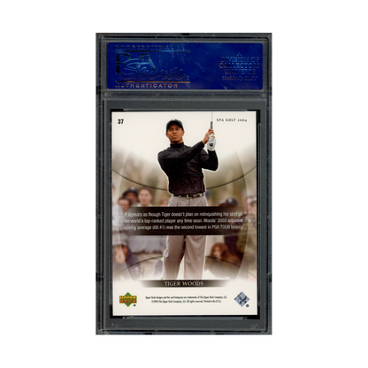 Tiger Woods 2004 SP Authentic Golf PSA 10