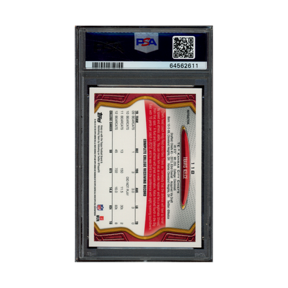 Travis Kelce 2013 Topps Chrome Football Orange Refractor Rookie PSA 10