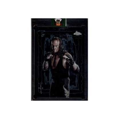 Undertaker 2025 Topps Chrome Cactus Jack Festival Fury Black Refractor /10