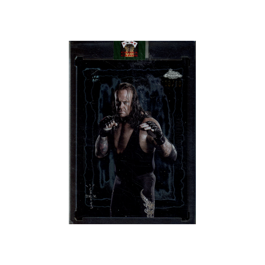 Undertaker 2025 Topps Chrome Cactus Jack Festival Fury Black Refractor /10