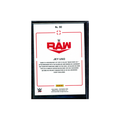 Jey Uso 2024 Panini Photogenic WWE Silver /99