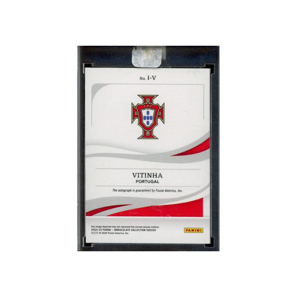 Vitinha 2024-25 Panini Immaculate Soccer Ink Auto 1/1