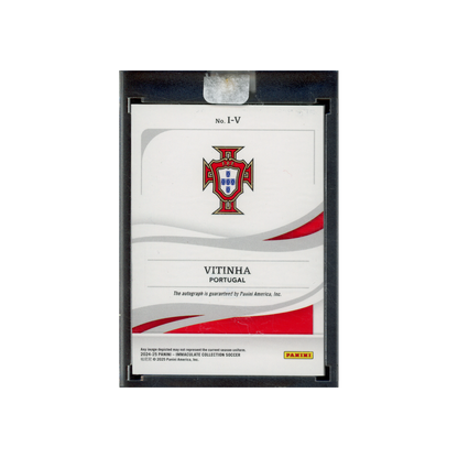 Vitinha 2024-25 Panini Immaculate Soccer Ink Auto 1/1