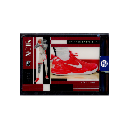 Kel'el Ware 2024-25 Panini Noir Basketball Sneaker Spotlight Rookie /99