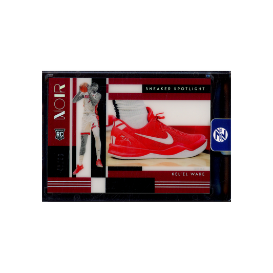 Kel'el Ware 2024-25 Panini Noir Basketball Sneaker Spotlight Rookie /99