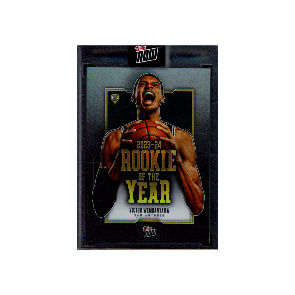 Victor Wembanyama 2024 Topps Now Rookie of the Year /99