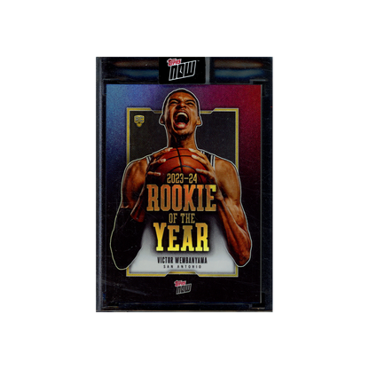 Victor Wembanyama 2024 Topps Now Rookie of the Year