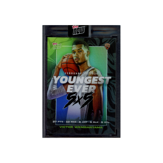 Victor Wembanyama 2024 Topps Now Rookie