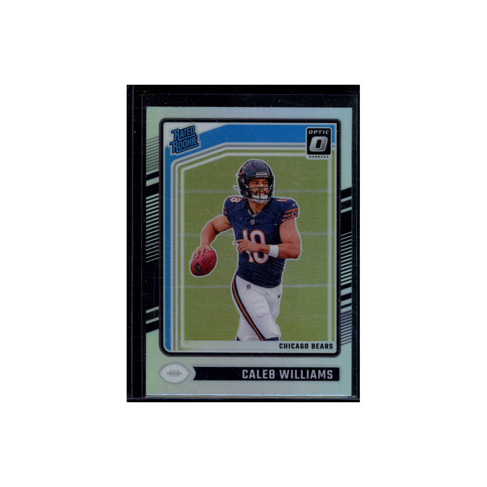 Caleb Williams 2024 Panini Donruss Optic Football Rated Rookie Holo
