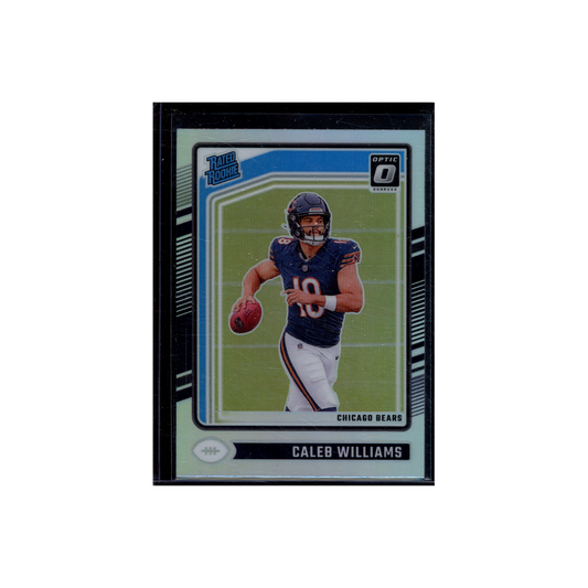 Caleb Williams 2024 Panini Donruss Optic Football Rated Rookie Holo