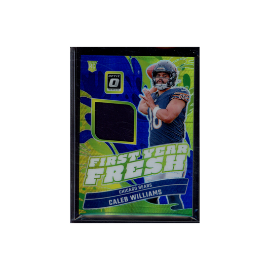 Caleb Williams 2024 Panini Donruss Optic Football First Year Fresh Rookie Patch
