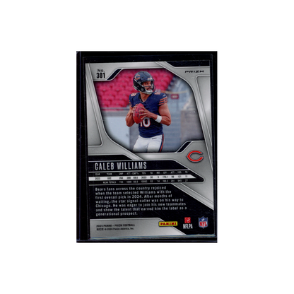Caleb Williams 2024 Panini Prizm Football Disco Prizm Rookie