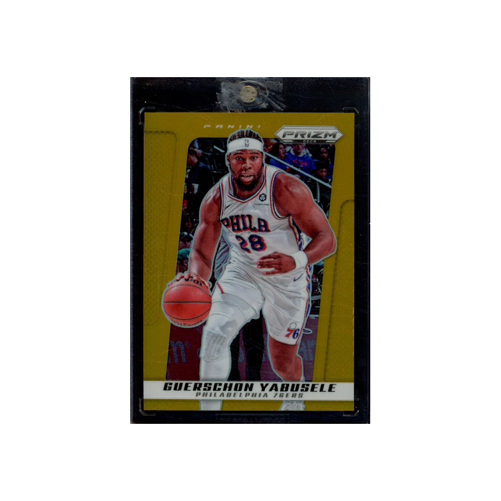 Guerschon Yabusele 2024-25 Panini Prizm Deca Basketball Gold Prizm /10