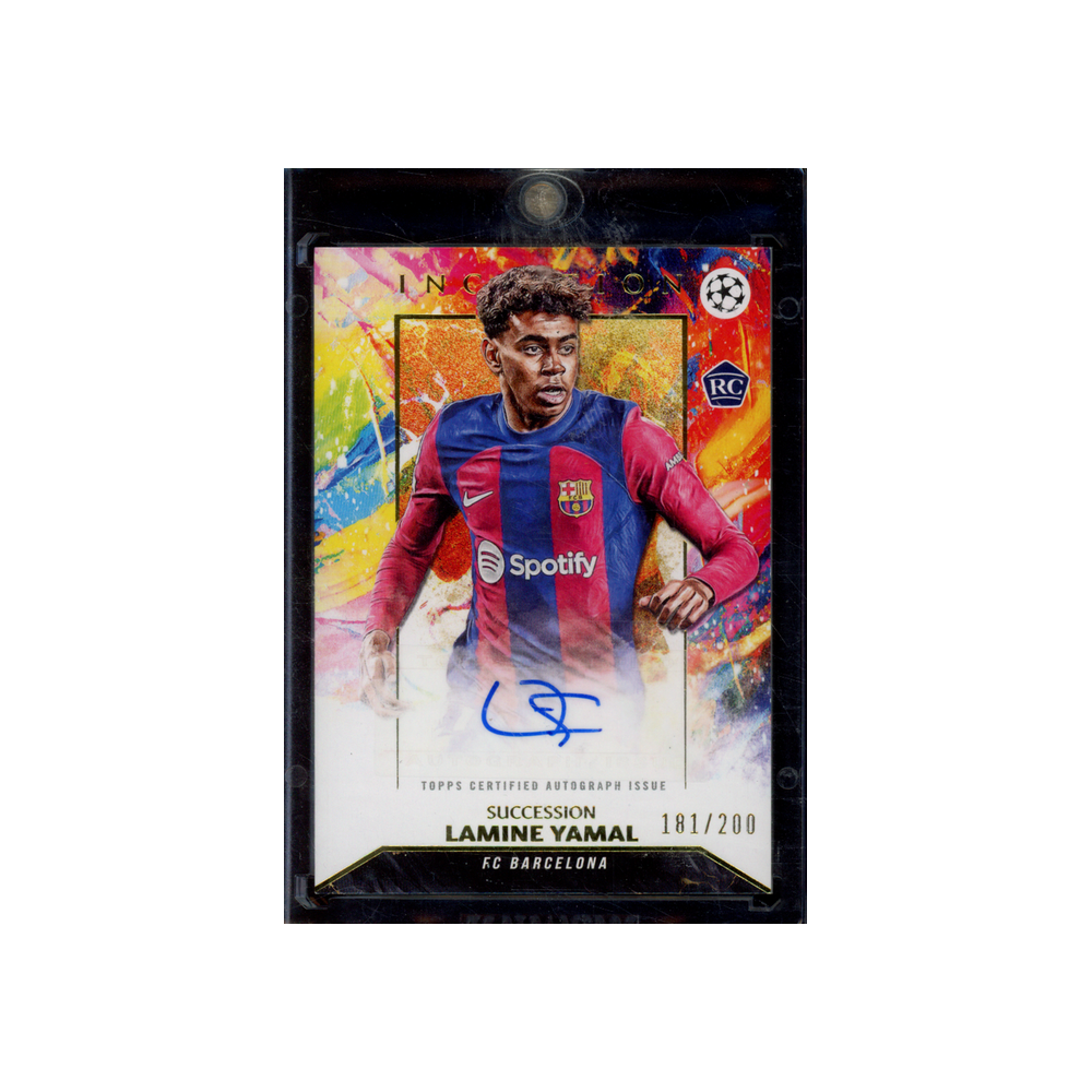 Lamine Yamal 2024 Topps Inception Rookie Auto /200