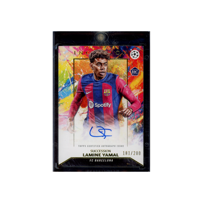Lamine Yamal 2024 Topps Inception Rookie Auto /200