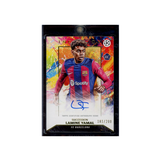 Lamine Yamal 2024 Topps Inception Rookie Auto /200
